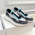 NAMA SNEAKER IN BLACK MIX COLORFUL SPECIAL FABRIC