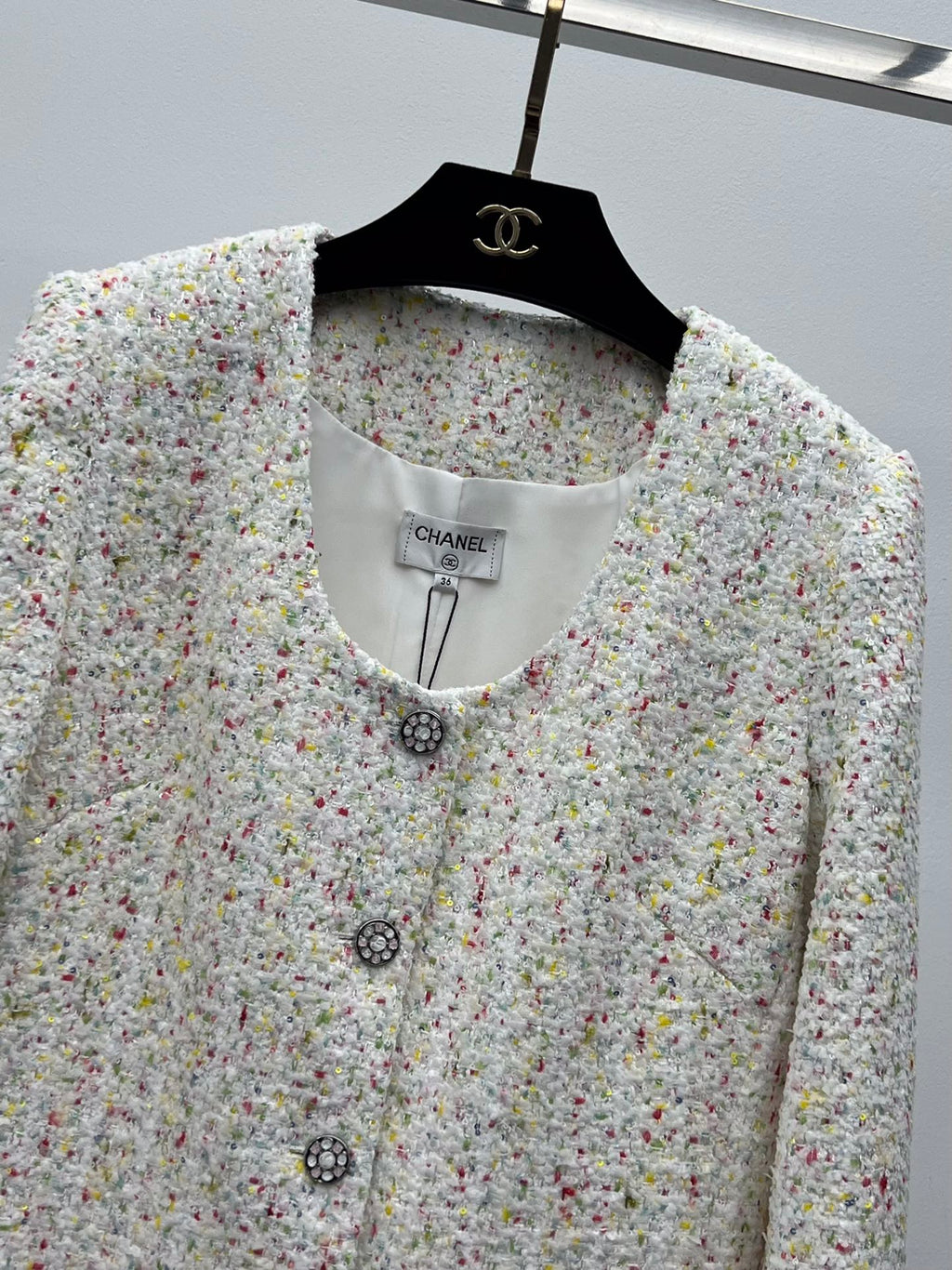 CHANEL 25S TWEED SKIRT 290