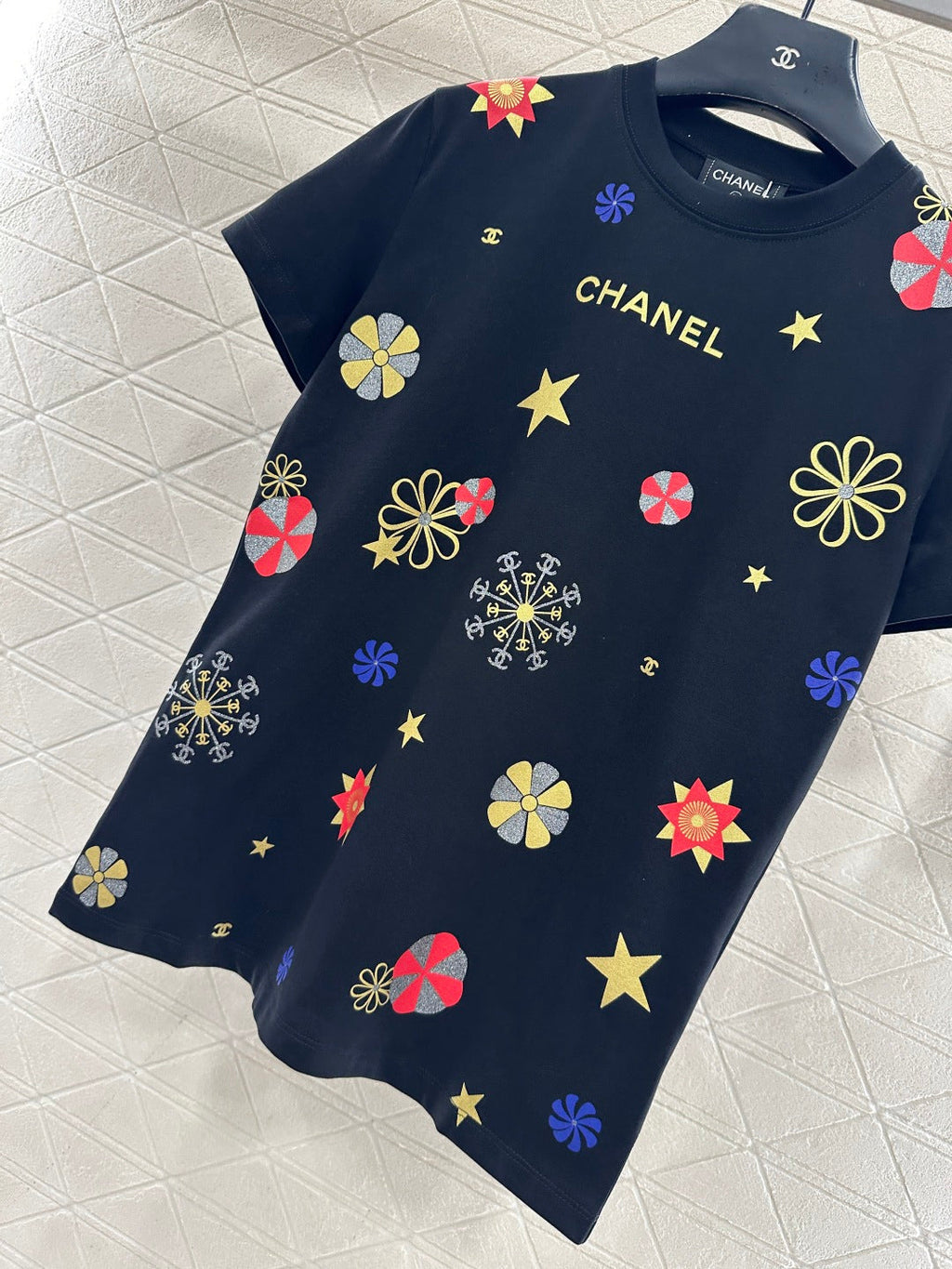 CHANEL 25S PRINTED T-SHIRT 649