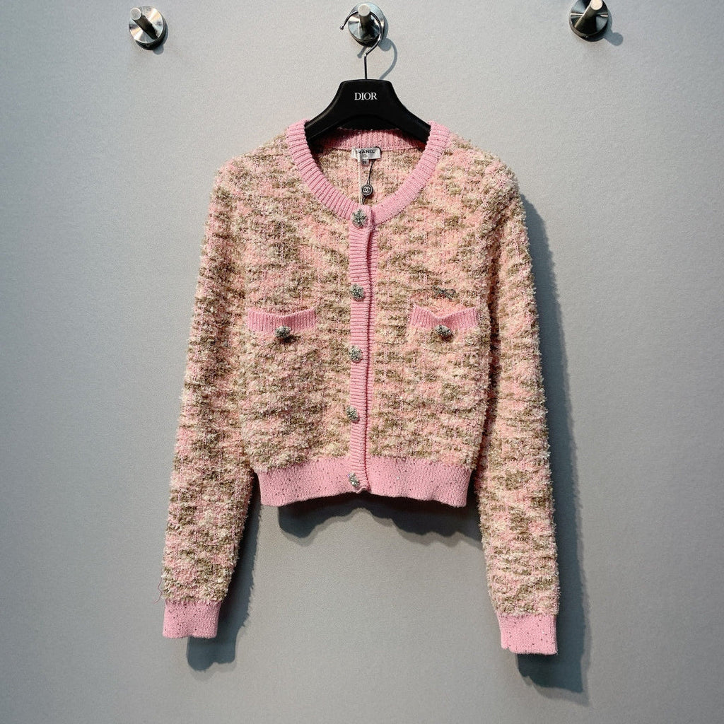 CHANEL 26S CREW NECK CARDIGAN 802
