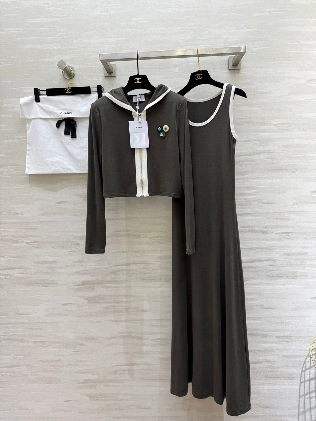 CHANEL 26S TWO-PIECE DRESS SET 782